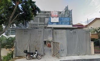 Ongoing project at Bukit Timah, Singapore by Projecters Pte Ltd