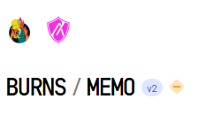 burns memo LP liquidity pool tinyman