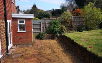 Trenching and drainage groundwork in Oldbury