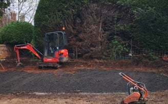 Wacker plate hire for patio prep in West Bromwich