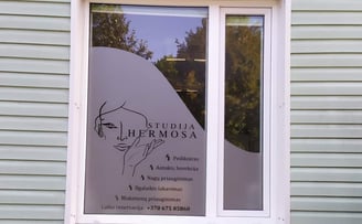 šerkšnas langams