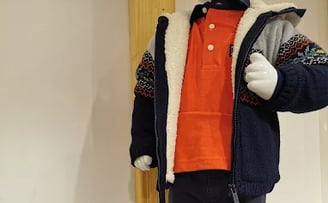 Conjunto mayoral niño