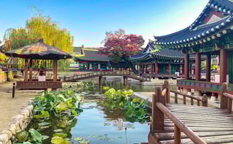 Garden area of Gangwon Gamyeong