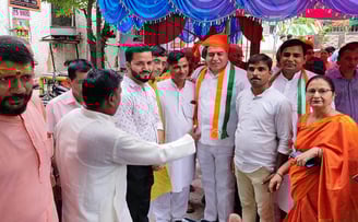 Santosh khanduri with trust