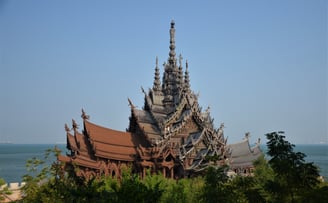 The Sanctuary of Truth in Pattaya, Thailand