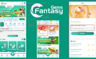 Fantasy Gems Gift Code
