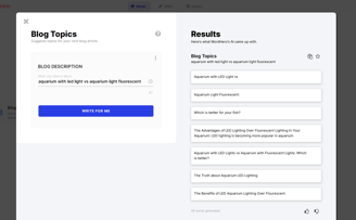 Wordhero AI Blog Topics