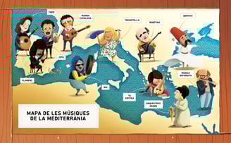 Mediterrania, una mar de músiques - El dimoni pelut edicions