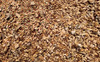 chipped biomass
