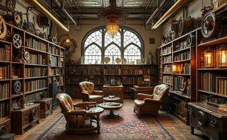 Library Living Room