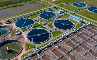 a large amount of water is being used to make a water tank