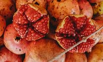 pomegranate prevents skin ageing 