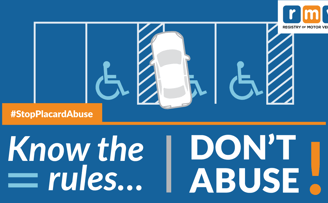 RMV Don't Abuse Handicap Image 2