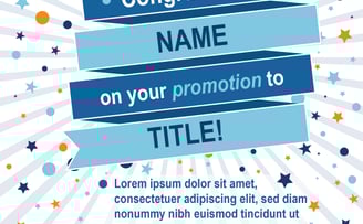 RMV Promotion Congratulation Image