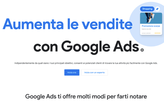 Homepage Google Ads