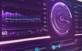 a futuristic interface