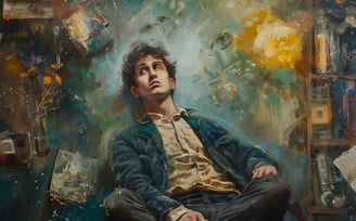 Peter Pickering channels his inner Oscar Wilde finding purpose through creativity