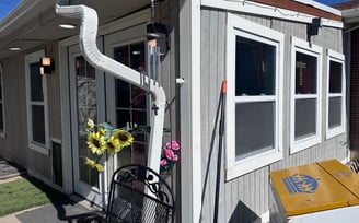 Example of 303 Customs application of window tint on a Denver home.