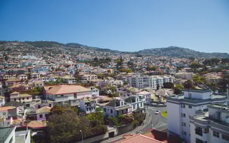 Views from around Funchal, Madeira in Portugal