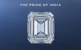 Pride of India world first largest lab grown diamond