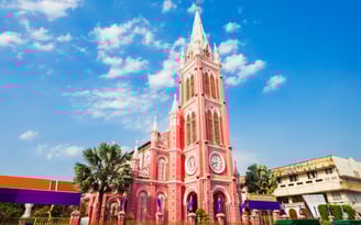 Tan Dinh church Sai Gon