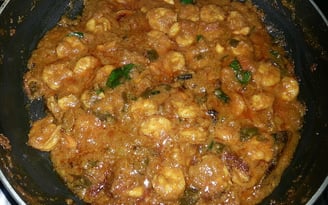 Andhra prawn curry Andhra cuisine