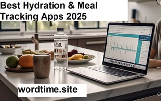 Best Hydration and meal tracking Apps. featured image. wordtime.site