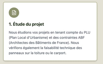 étude de projet, déclaration préalable, plu, ABF, consuel, enedis