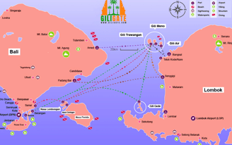 giligate route map