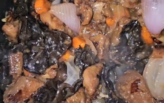 porc sauce grand-mère
