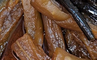 confiture de papaye avec gousses de vanille