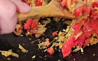 oignons ail et tomates