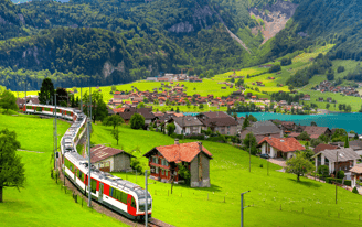 Paisaje en Lungern