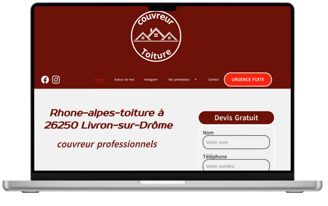 lien site internet couvreur
