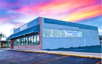 Appliances for less store - street view
