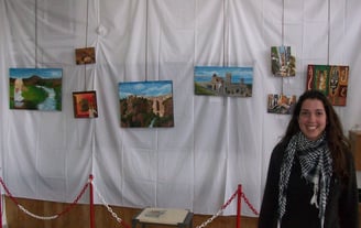 Inauguración de mi primera exposición