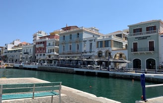 Kreta Agios Nikolaos Hafen