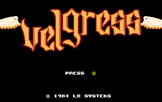 UFO 50 - Velgress Title Screen