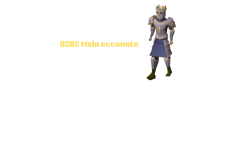 OSRS Main accounts