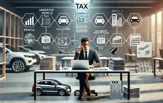 Ilustrasi cara menangani pajak kendaraan perusahaan - SMR Konsultan Pajak Profesional Jakarta