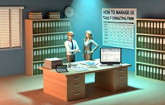 Ilustrasi mengelola pajak perusahaan konsultan - SMR Konsultan Pajak Profesional Jakarta