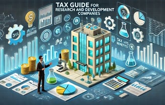 Ilustrasi panduan pajak untuk perusahaan penelitian dan pengembangan - SMR Konsultan Profesional