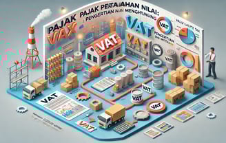 Ilustrasi pengertian dan cara menghitung pajak pertambahan nilai (PPn)