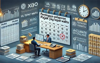 ilustrasi pentingnya lapor pajak tepat waktu - SMR Konsultan Pajak Profesional Jakarta