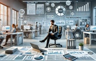 Ilustrasi tips mengelola pajak bagi perusahaan jasa - SMR Konsultan Pajak Profesional Jakarta