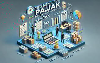 Ilustrasi mengurus pajak perusahaan leasing - SMR Konsultan Pajak Profesional Jakarta