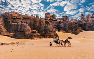 Desierto del Sáhara en Argelia