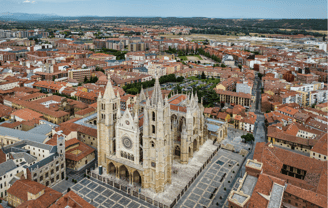 Foto aérea de León