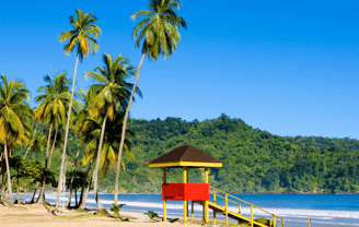 Maracas Bay en Trinidad y Tobago