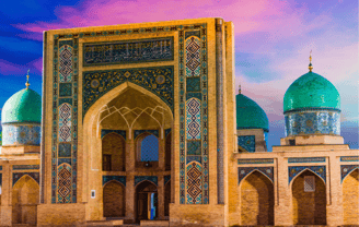 Mezquita en Tashkent, Uzbekistán